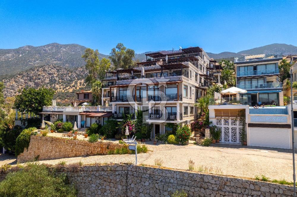 CB GİZ'DEN KALKAN KIŞLA'DA DENİZ MANZARALI SATILIK 1+1 DAİRE