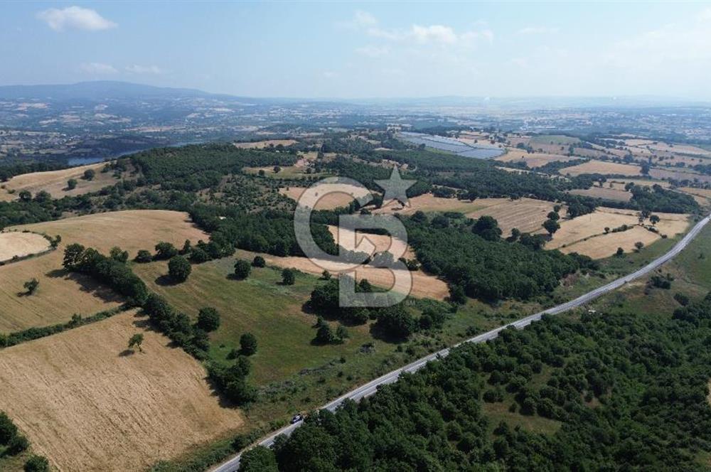 Çanakkale Çan Küçüklü'de Anayol Cepheli Satılık 9767M² Tarla !