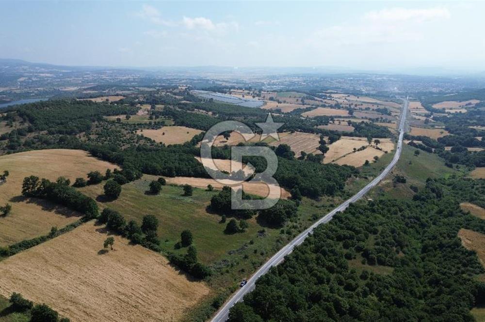 Çanakkale Çan Küçüklü'de Anayol Cepheli Satılık 9767M² Tarla !