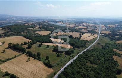 Çanakkale Çan Küçüklü'de Anayol Cepheli Satılık 9767M² Tarla !