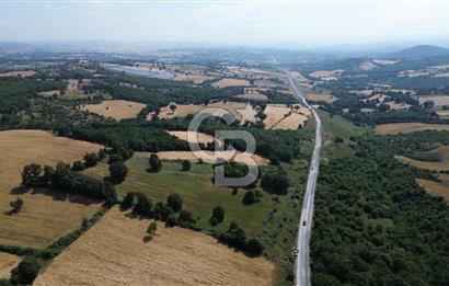 Çanakkale Çan Küçüklü'de Anayol Cepheli Satılık 9767M² Tarla !