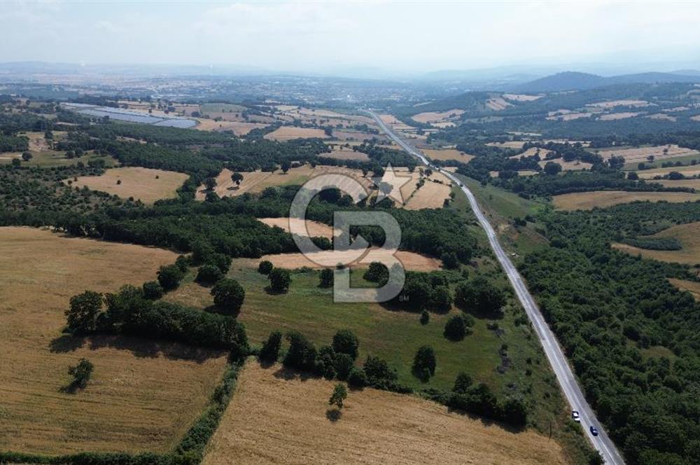 Çanakkale Çan Küçüklü'de Anayol Cepheli Satılık 9767M² Tarla !