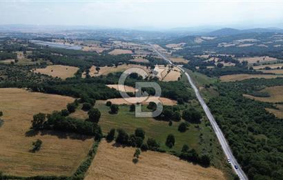 Çanakkale Çan Küçüklü'de Anayol Cepheli Satılık 9767M² Tarla !