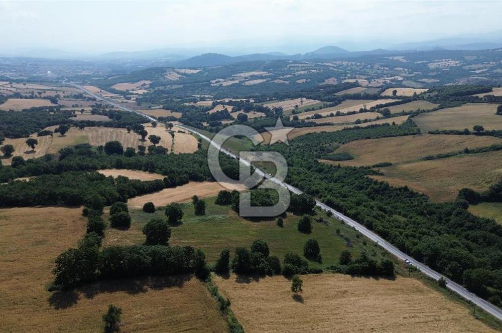 Çanakkale Çan Küçüklü'de Anayol Cepheli Satılık 9767M² Tarla !