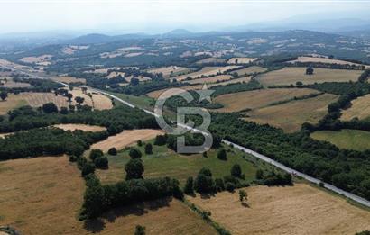 Çanakkale Çan Küçüklü'de Anayol Cepheli Satılık 9767M² Tarla !