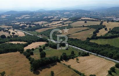 Çanakkale Çan Küçüklü'de Anayol Cepheli Satılık 9767M² Tarla !