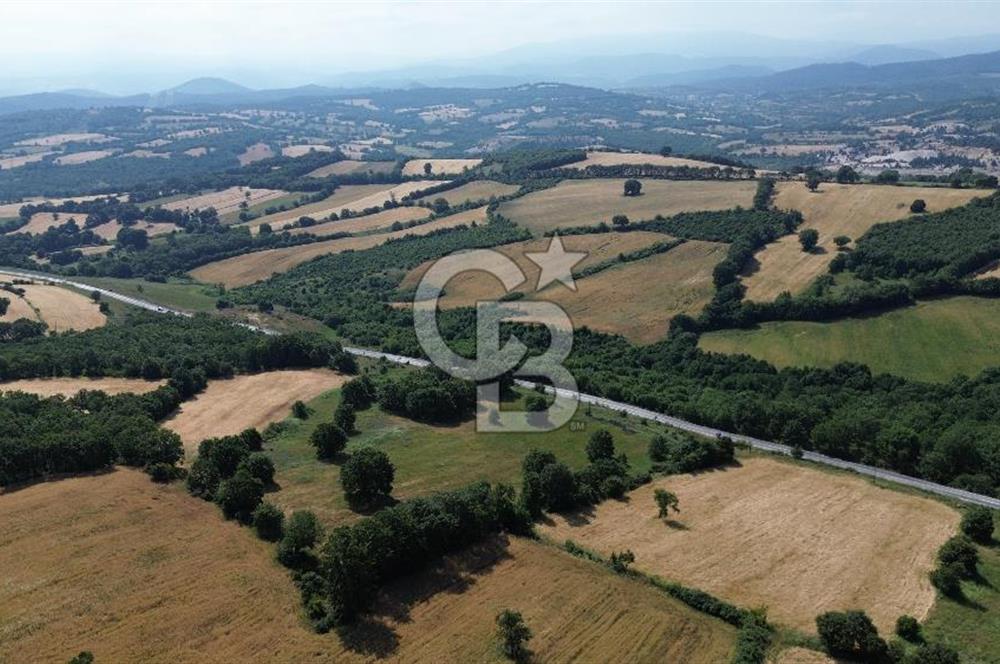 Çanakkale Çan Küçüklü'de Anayol Cepheli Satılık 9767M² Tarla !
