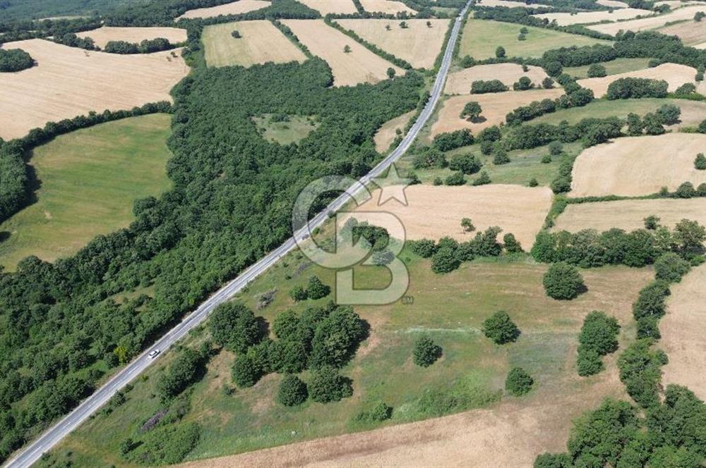 Çanakkale Çan Küçüklü'de Anayol Cepheli Satılık 9767M² Tarla !