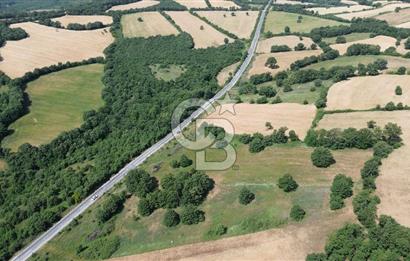 Çanakkale Çan Küçüklü'de Anayol Cepheli Satılık 9767M² Tarla !