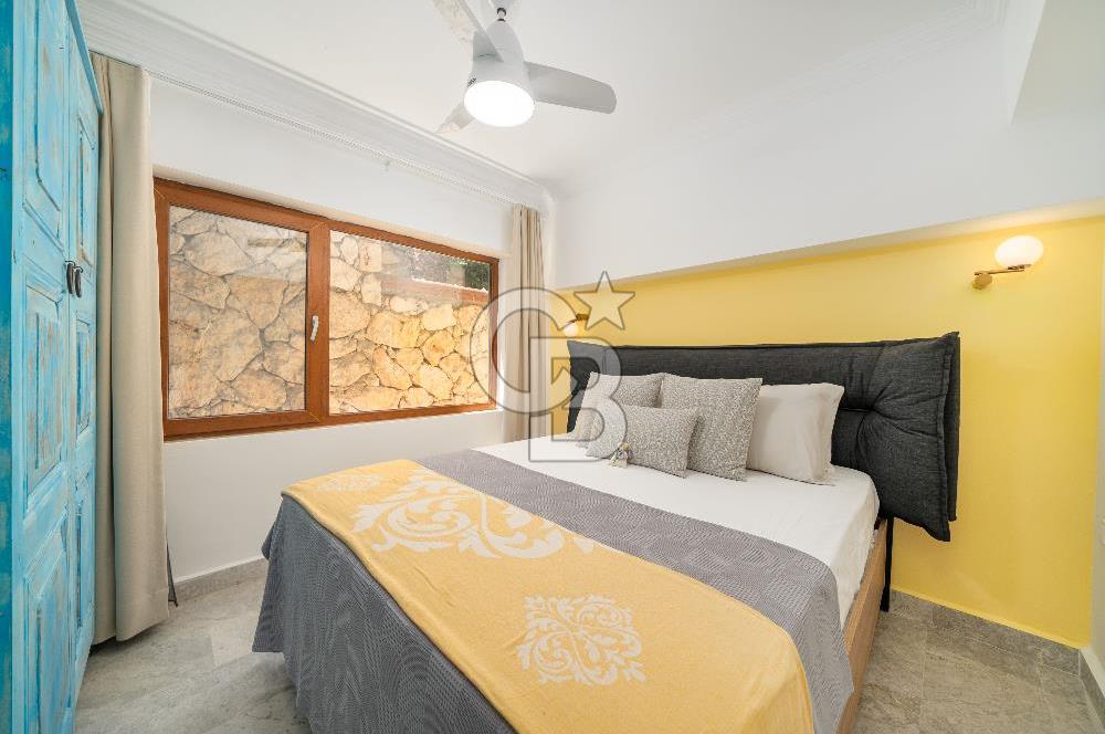 CB GİZ'DEN KALKAN KIŞLA'DA DENİZ MANZARALI SATILIK 1+1 DAİRE