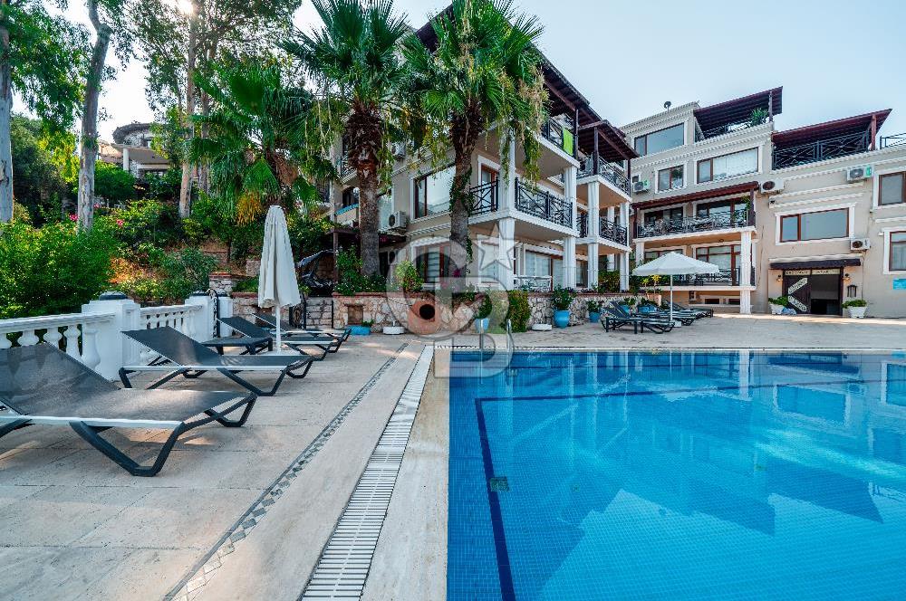 CB GİZ'DEN KALKAN KIŞLA'DA DENİZ MANZARALI SATILIK 1+1 DAİRE