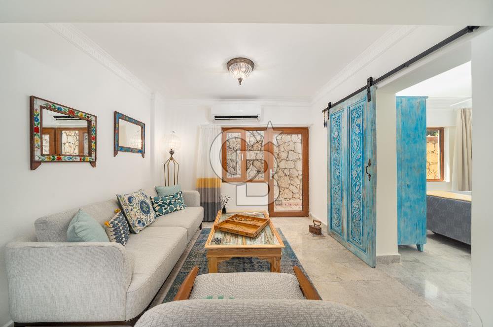 CB GİZ'DEN KALKAN KIŞLA'DA DENİZ MANZARALI SATILIK 1+1 DAİRE