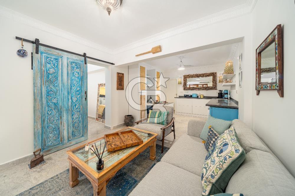 CB GİZ'DEN KALKAN KIŞLA'DA DENİZ MANZARALI SATILIK 1+1 DAİRE