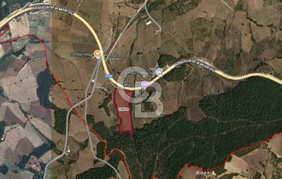 ANA YOLA CEPHE HACIOSMANLAR'DA SATILIK TURİZM İMARLI 21.800 M2 ARSA