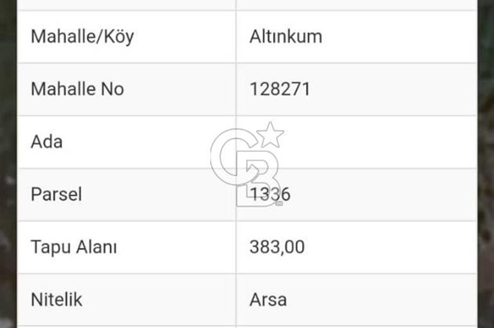 SİLİFKE ARKUMDA VİLLA PARSELİ İMARLI ARSA