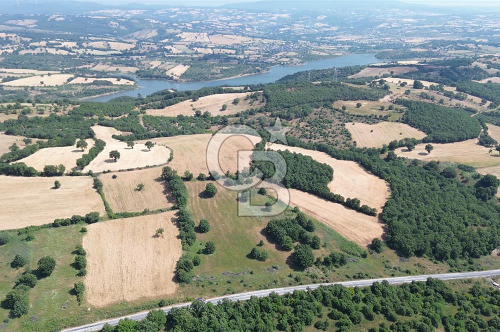 Çanakkale Çan Küçüklü'de Anayol Cepheli Satılık 9767M² Tarla !