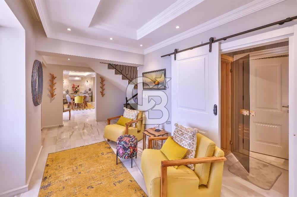 CB GİZ'DEN KAŞ KALKAN KÖMÜRLÜK'DE SATILIK 5+1 LÜKS VİLLA