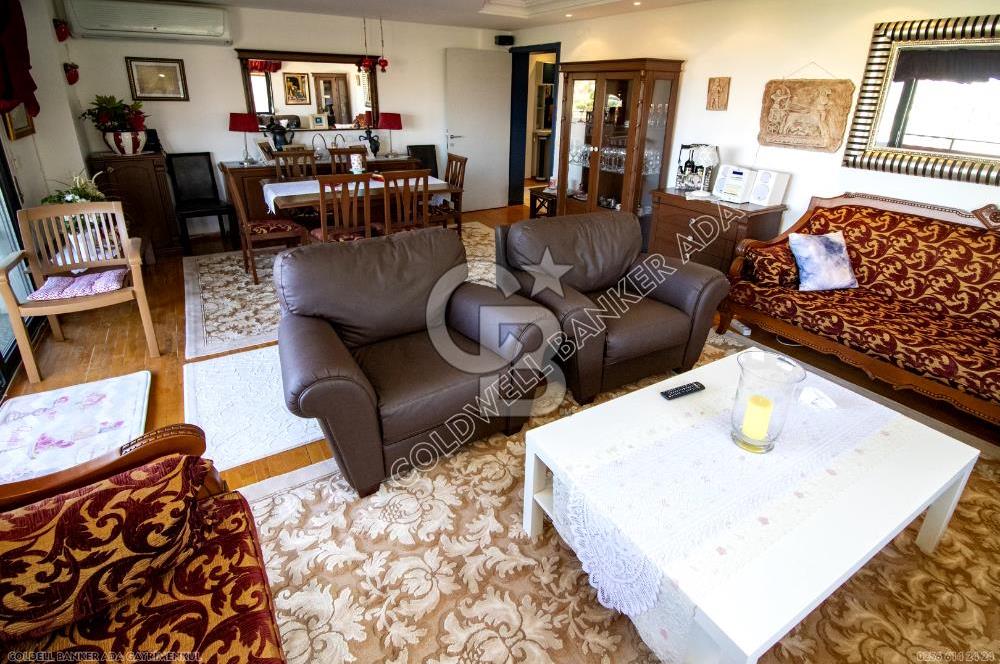 Kuşadası Merkezde Eşyalı Deniz Manzaralı 3+1 Kiralık Daire