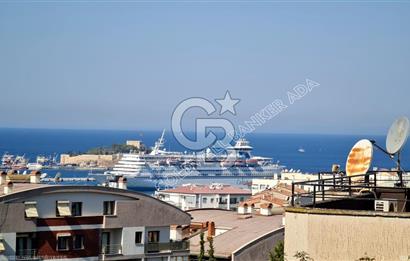 Kuşadası Merkezde Eşyalı Deniz Manzaralı 3+1 Kiralık Daire