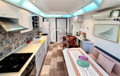 Kuşadası Merkezde Eşyalı Deniz Manzaralı 3+1 Kiralık Daire