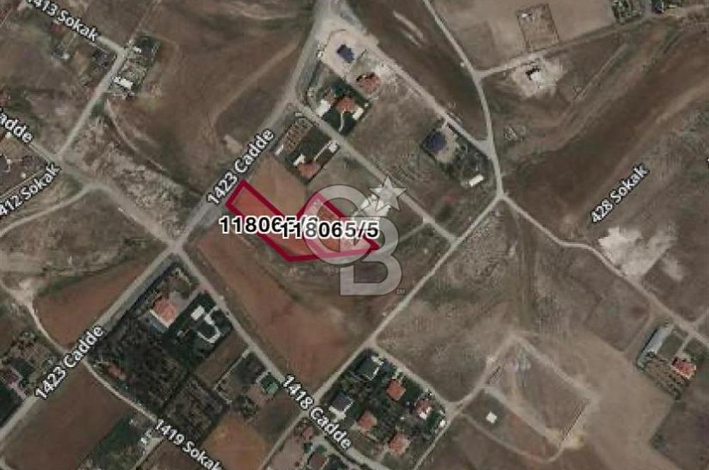 GÖLBAŞI HACILARDA VİLLA BÖLGESİNDE İMARLI UYGUN ARSA 656 MT2