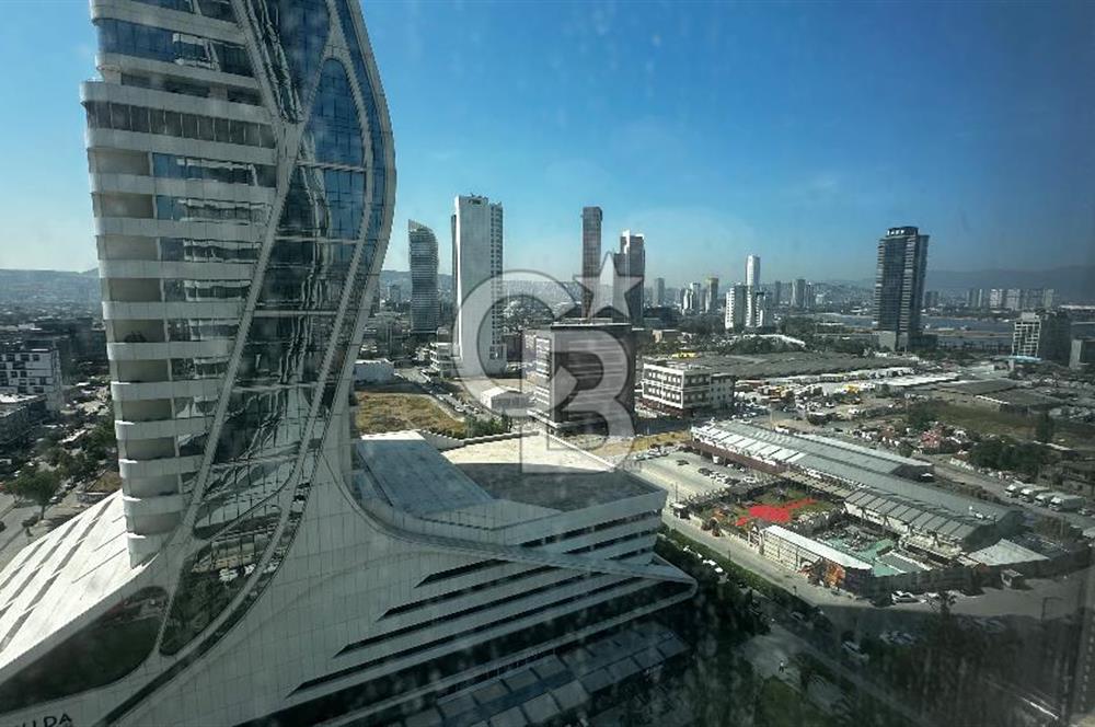 İZMİR BAYRAKLI FOLKART TOWERS A KULE DE KİRALIK EŞYALI 2+1 RESİDANCE