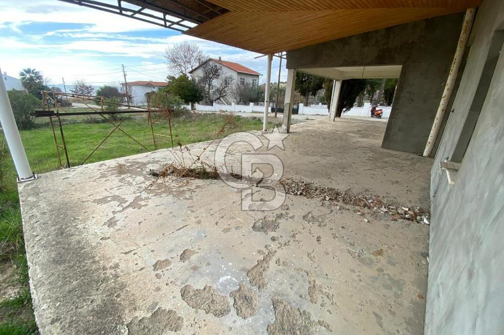 ÇANAKKALE ECEABAT SEDDÜLBAHİR SATILIK BAHÇELİ EV VE ARSASI