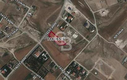 GÖLBAŞI HACILARDA VİLLA BÖLGESİNDE İMARLI UYGUN ARSA 656 MT2