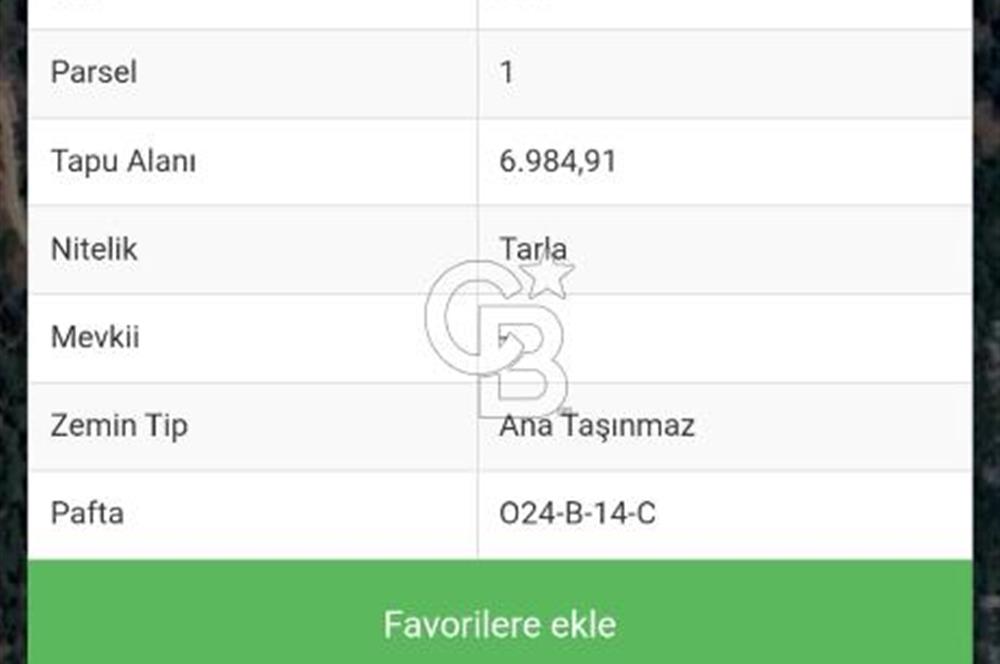 KONYAALTI ÇAĞLARCA DA SATILIK TARLA