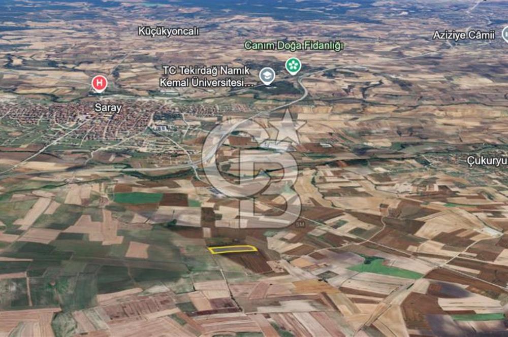TEKİRDAĞ SARAY ÇUKURYURT YEŞİL ÇEŞME MEVKİİ SATILIK 17600 m²ARSA
