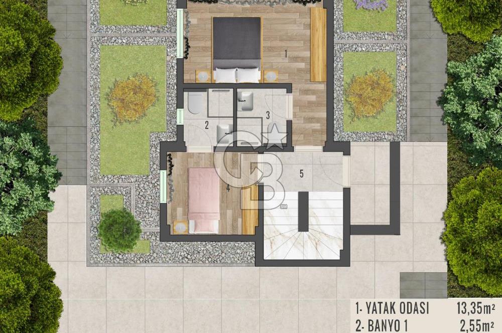 BOĞAZİÇİ HİSAR MEVKİİNDE TRİPLEKS VİLLA İMARLI ARSA 