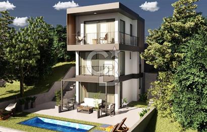 BOĞAZİÇİ HİSAR MEVKİİNDE TRİPLEKS VİLLA İMARLI ARSA 