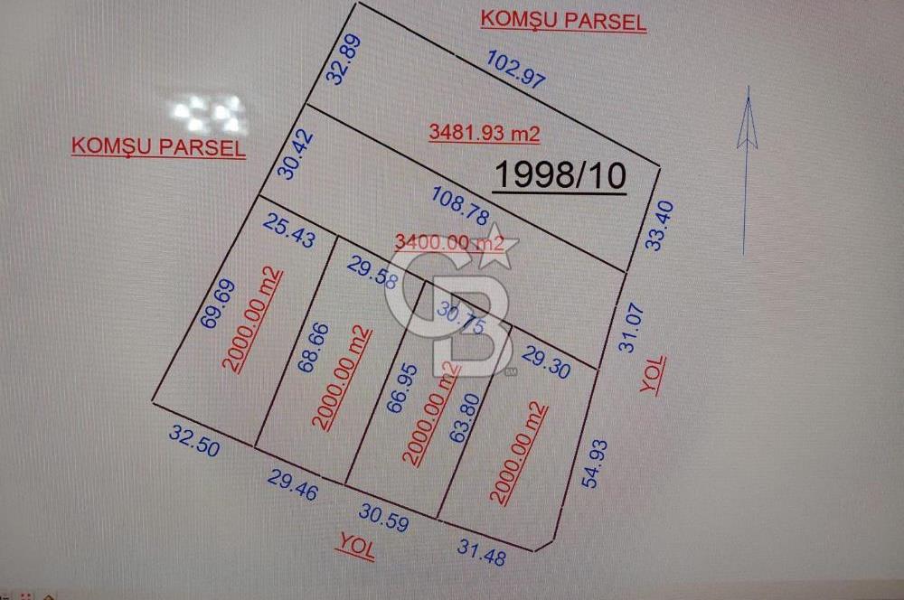 TEKTAPU TİCARİ-KONUT İMARLI 15 DÖNÜM 15 KAT İMARLI SATILIK ARSA 