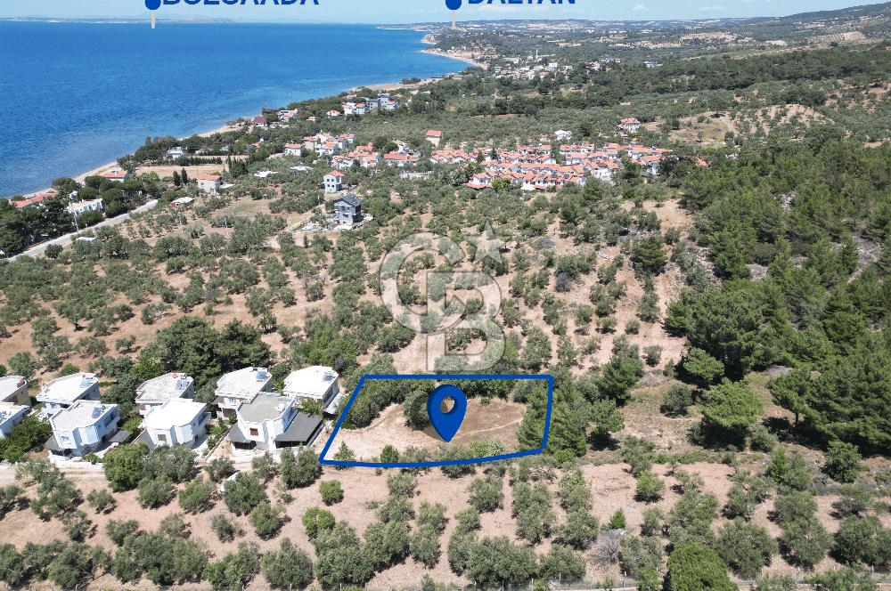 ÇANAKKALE EZİNE TAVAKLIDA 991 m² SATILIK VİLLA ARSASI