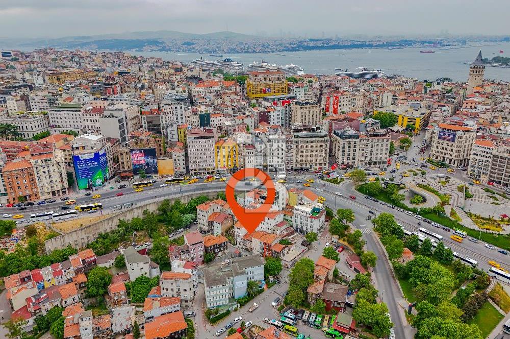 Fırsat satılık müstakil  Şişhane metro çıkışında 3,5 kat imarlı
