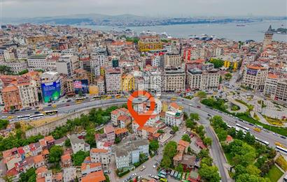 Fırsat satılık müstakil  Şişhane metro çıkışında 3,5 kat imarlı