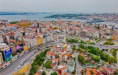 Fırsat satılık müstakil  Şişhane metro çıkışında 3,5 kat imarlı