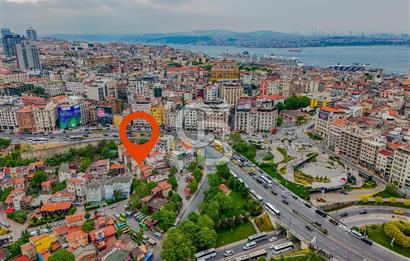 Fırsat satılık müstakil  Şişhane metro çıkışında 3,5 kat imarlı