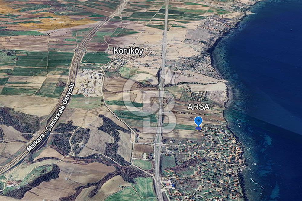 ÇANAKKALE GELİBOLU KORUKÖY'DE DENİZE YÜRÜME MESAFESİNDE YATIRIMLIK ARSA!