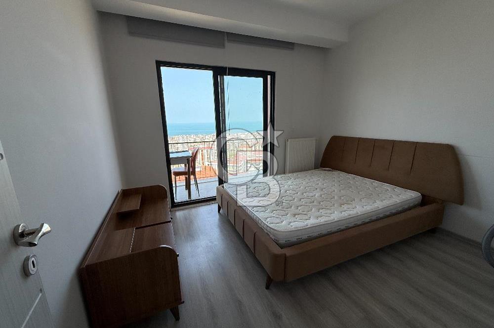Panoramik Deniz Manzaralı, Full Eşyalı 1+1 Daire!