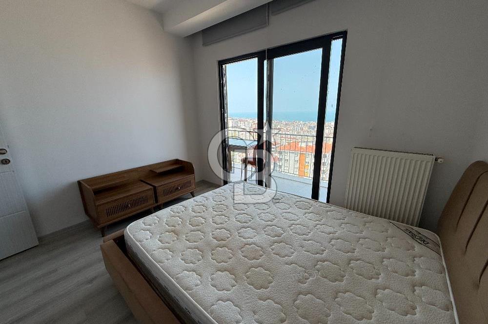 Panoramik Deniz Manzaralı, Full Eşyalı 1+1 Daire!