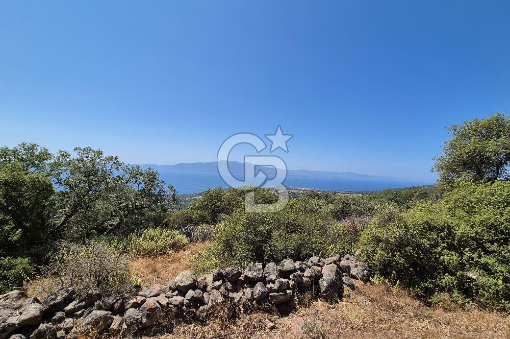 ÇANAKKALE ASSOS- PANORAMİK DENİZ MANZARALI 9 DÖNÜM SATILIK ARAZİ