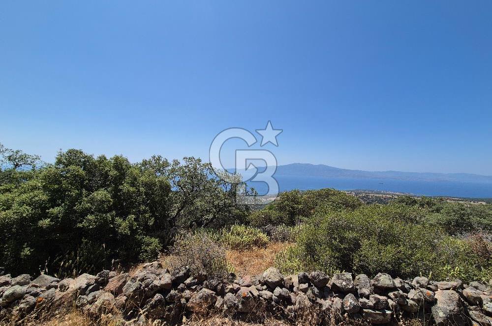 ÇANAKKALE ASSOS- PANORAMİK DENİZ MANZARALI 9 DÖNÜM SATILIK ARAZİ