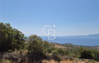 ÇANAKKALE ASSOS- PANORAMİK DENİZ MANZARALI 9 DÖNÜM SATILIK ARAZİ