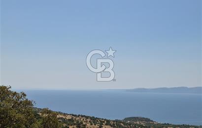 ÇANAKKALE ASSOS- PANORAMİK DENİZ MANZARALI 9 DÖNÜM SATILIK ARAZİ