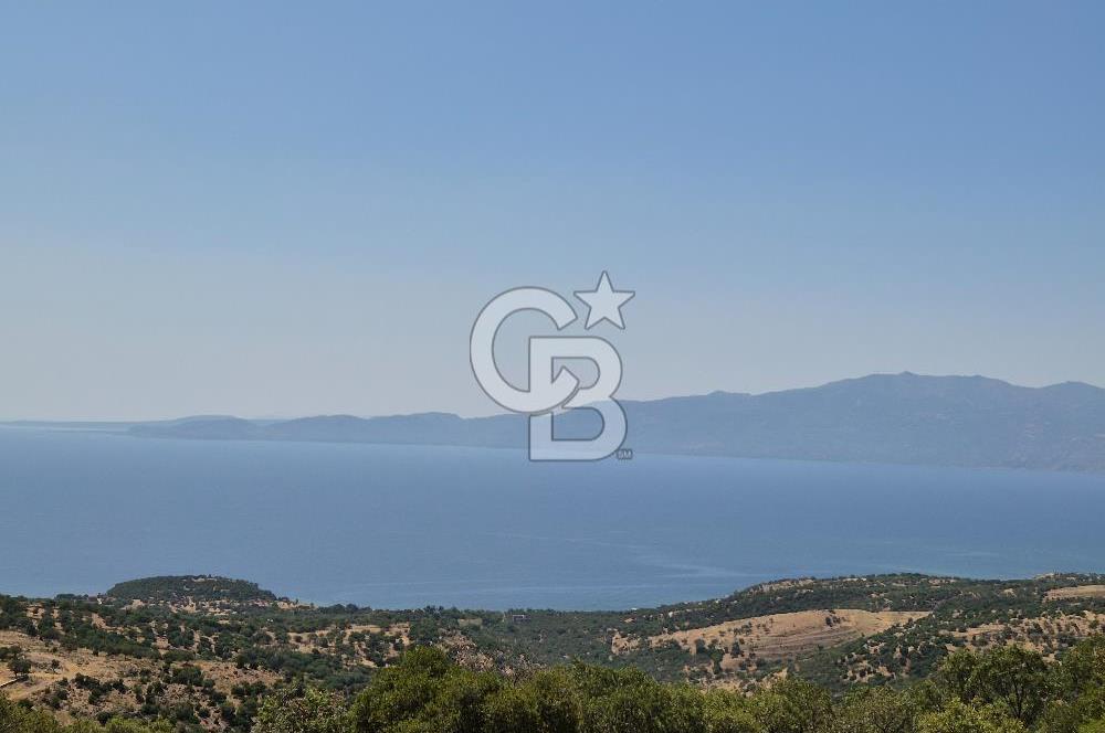 ÇANAKKALE ASSOS- PANORAMİK DENİZ MANZARALI 9 DÖNÜM SATILIK ARAZİ