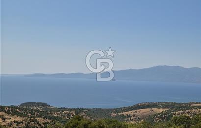ÇANAKKALE ASSOS- PANORAMİK DENİZ MANZARALI 9 DÖNÜM SATILIK ARAZİ