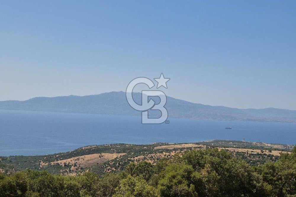 ÇANAKKALE ASSOS- PANORAMİK DENİZ MANZARALI 9 DÖNÜM SATILIK ARAZİ