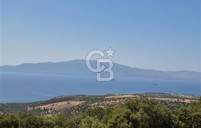 ÇANAKKALE ASSOS- PANORAMİK DENİZ MANZARALI 9 DÖNÜM SATILIK ARAZİ
