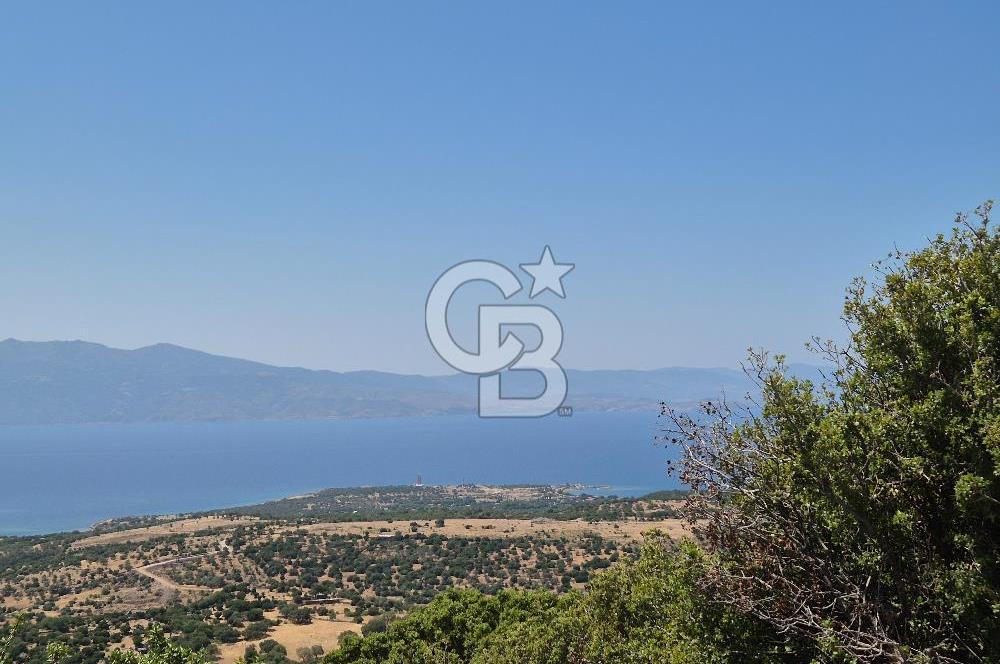 ÇANAKKALE ASSOS- PANORAMİK DENİZ MANZARALI 9 DÖNÜM SATILIK ARAZİ